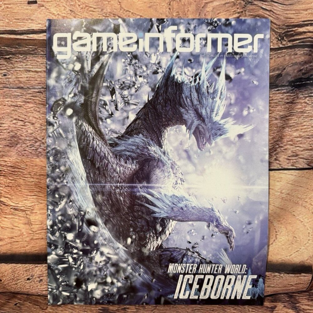Game Informer Magazine August 2019 Issue 316 Monster Hunter Iceborne Cover